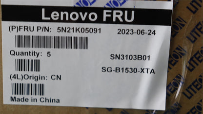 Lenovo NB_KYB CS23 NM TOP,BK-BL,PMX,HBW 5N21K05165