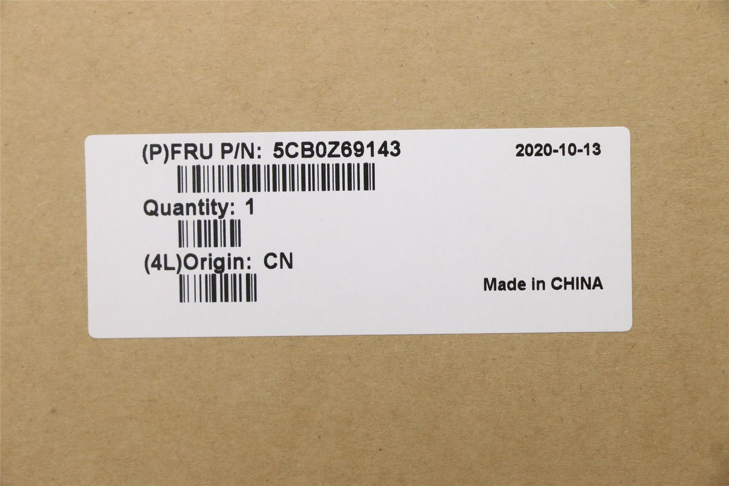 Lenovo FRU D_COVER_ASSY 5CB0Z69143