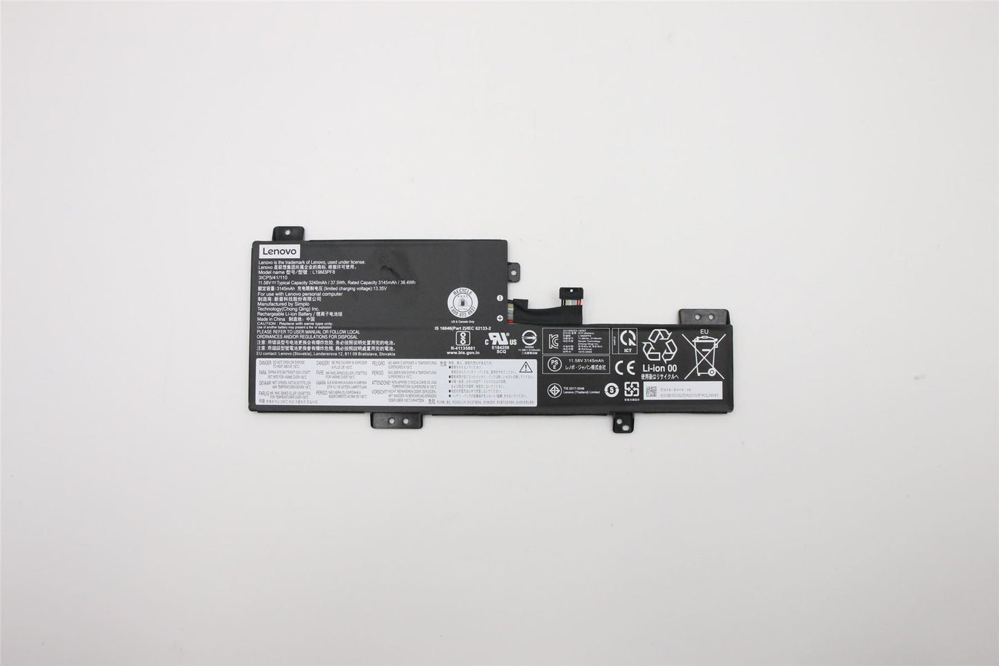 Lenovo Flex 3-11IGL05 3-11ADA05 Battery 11.58V 37.5Wh 5B10X02593