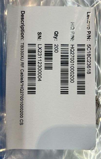 Lenovo TB330XU RF Cable&*HQ27001000200 CS 5C18C23618