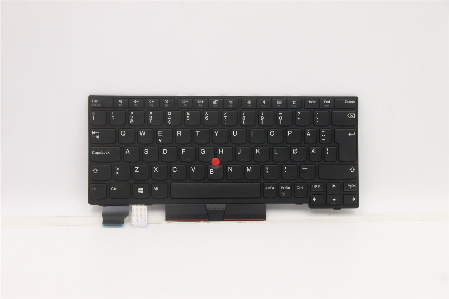 Lenovo ThinkPad X280 A285 X390 X395 L13 Keyboard Norwegian Black 01YP180