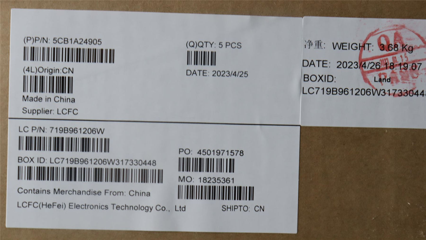 Lenovo Upper Case ASM_PORL81YQBLNFPGGML 5CB1A24905