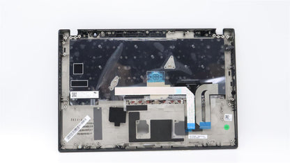 Lenovo ThinkPad T495s Keyboard Palmrest Top Cover Belgian Black 5M11A08377