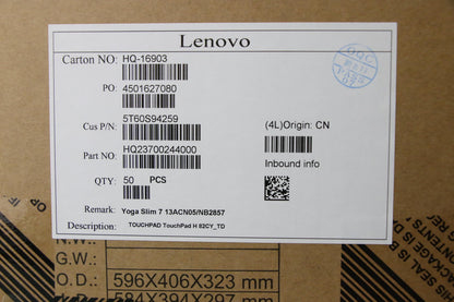 Lenovo H 82CY_TD Touchpad Board 5T60S94259