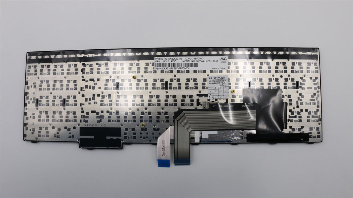 Lenovo ThinkPad E570 E575 Keyboard Japanese Black 01AX151 01AX191 01AX231