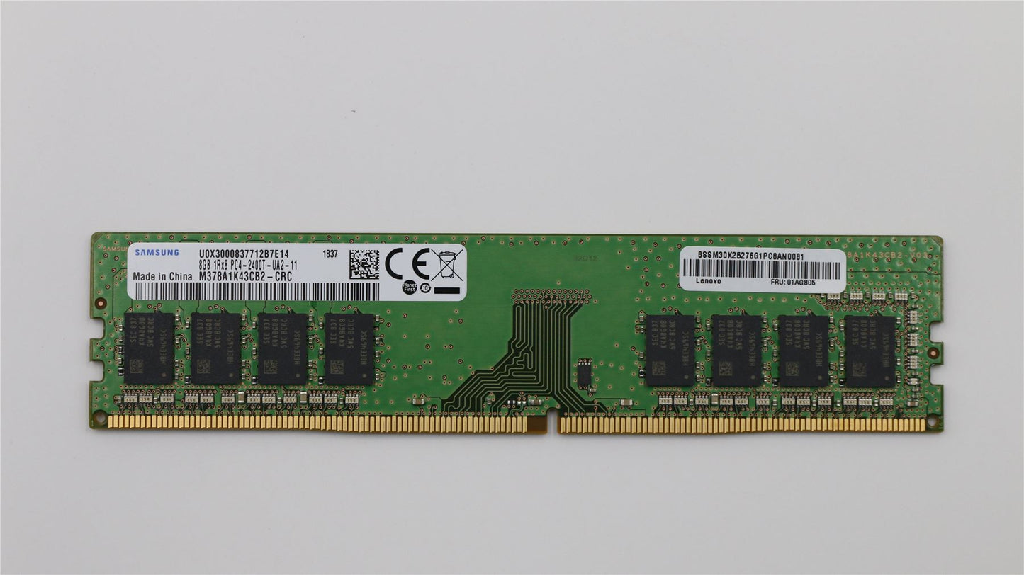 Lenovo MEMORY 8GB DDR4 2400UDIMM 01AG805