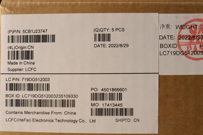 Lenovo ThinkBook 16p G3 ARH Palmrest Cover Touchpad Keyboard 5CB1J23747
