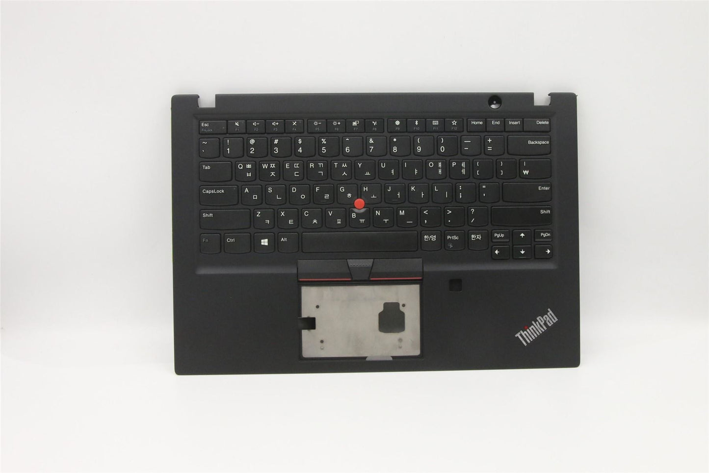 Lenovo ThinkPad T490s Keyboard Palmrest Top Cover Korean Black 02HM437