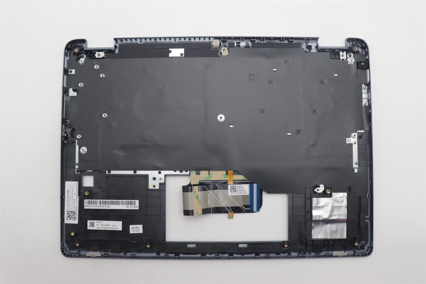 Lenovo IdeaPad 5 14IAU7 Keyboard Palmrest Top Cover Hungarian Blue 5CB1H80023