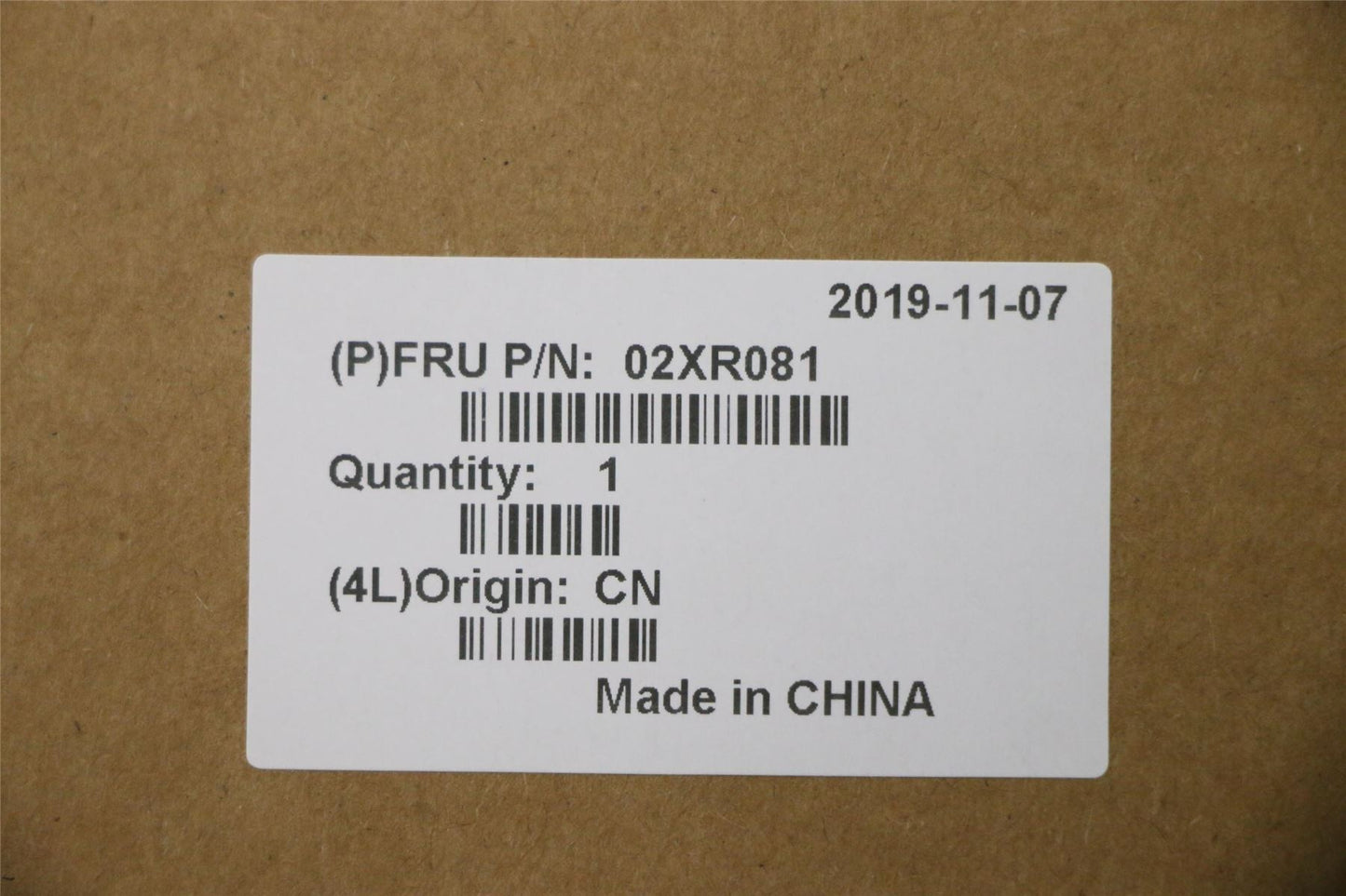 Lenovo 02XR081 FPR Bracket