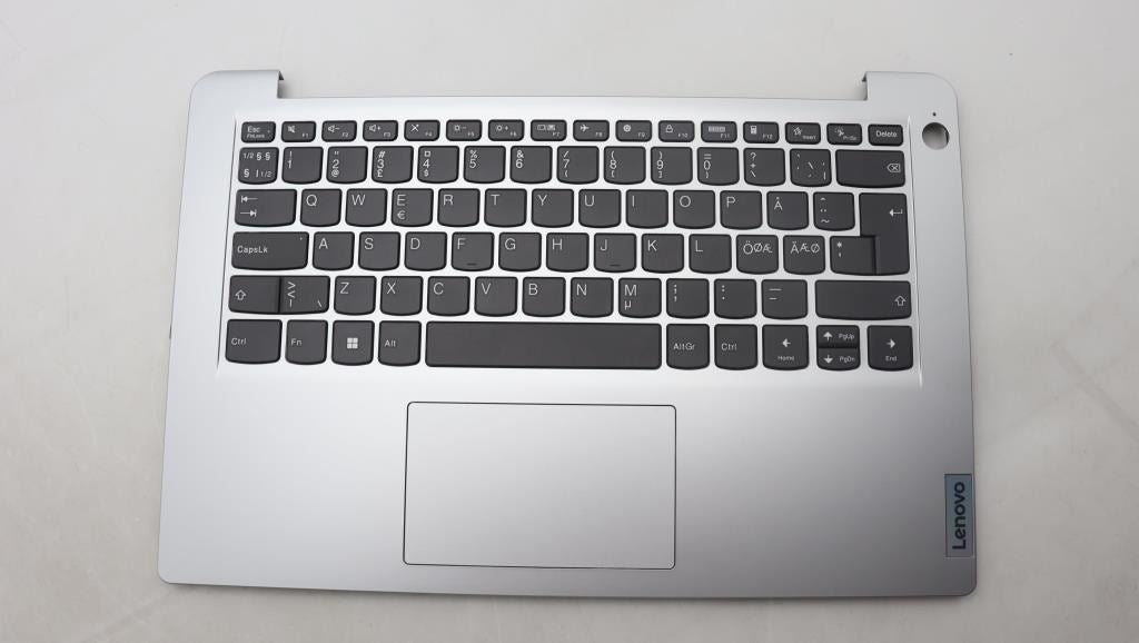 Lenovo IdeaPad 1 14IAU7 Palmrest Cover Touchpad Keyboard Nordic 5CB1J01633