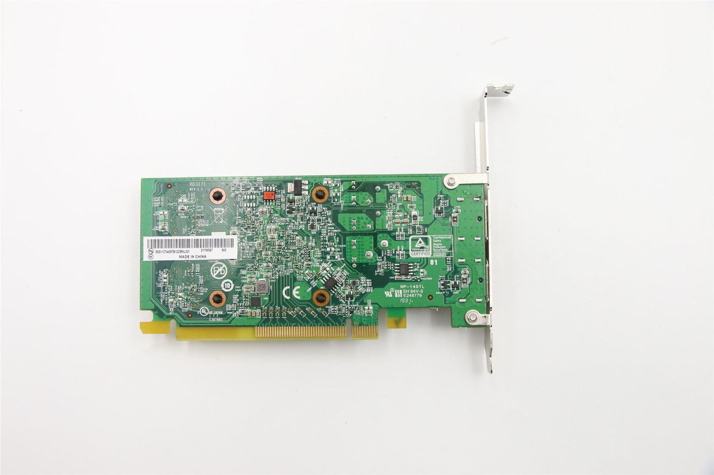 Lenovo ThinkStation P330 2nd GPU Graphics Card 01YW867