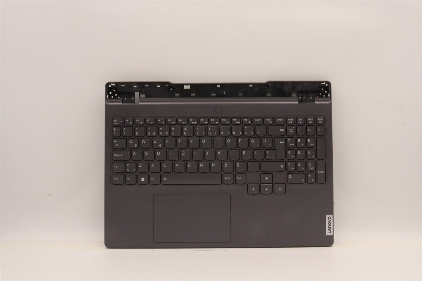 Lenovo 5 15IAH7H Palmrest Cover Touchpad Keyboard Turkish Storm Grey 5CB1F39061