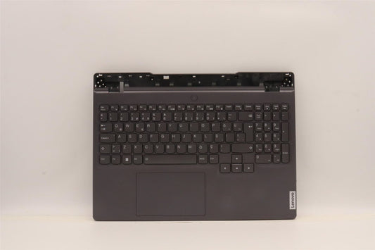 Lenovo 5 15IAH7H Palmrest Cover Touchpad Keyboard Turkish Storm Grey 5CB1F39061