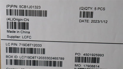 Lenovo Upper Case ASM_SWSL82SFNF_AB_NB_PC 5CB1J01323