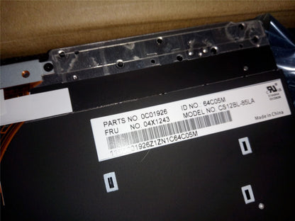 Lenovo FRU CS12 B/L KBD LAS CHY Latin American Spanish Keyboard 04X1243