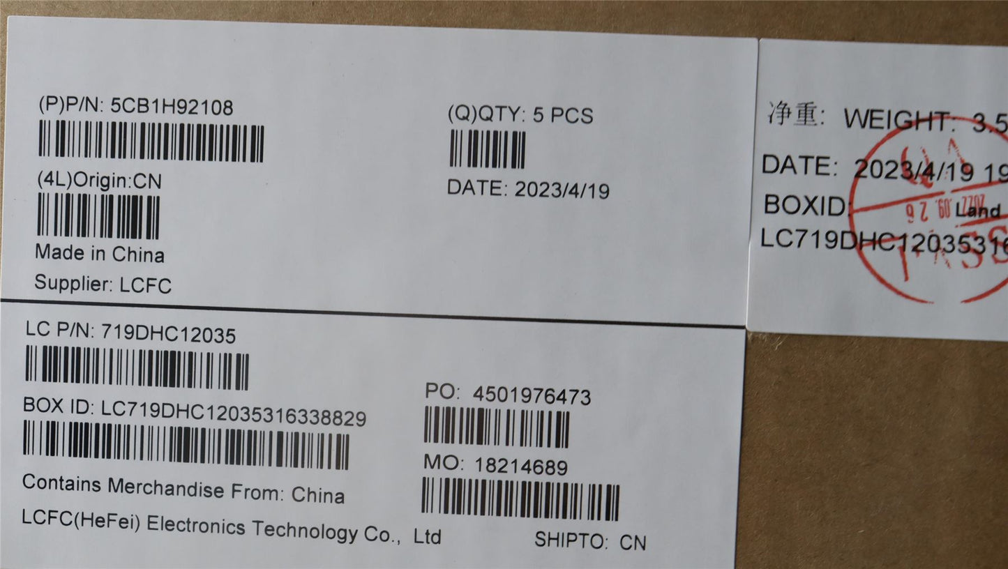 Lenovo IdeaPad 1 15IAU7 Palmrest Cover Touchpad Keyboard UK Grey 5CB1H92108