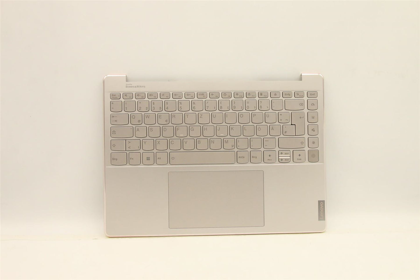 Lenovo IdeaPad 9 14IAP7 Palmrest Cover Touchpad Keyboard German Silver 5CB1H23749