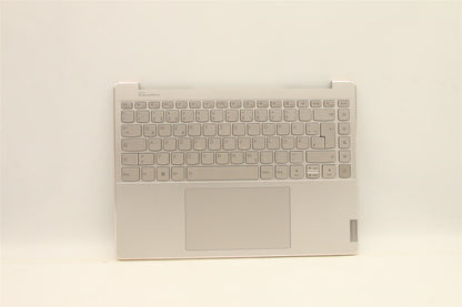 Lenovo IdeaPad 9 14IAP7 Palmrest Cover Touchpad Keyboard German Silver 5CB1H23749