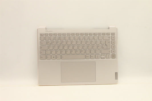 Lenovo IdeaPad 9 14IAP7 Palmrest Cover Touchpad Keyboard German Silver 5CB1H23749