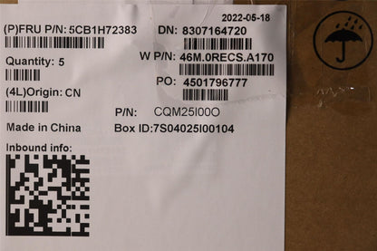 Lenovo IdeaPad 5 14ALC7 Keyboard Palmrest Top Cover UK Blue 5CB1H72383