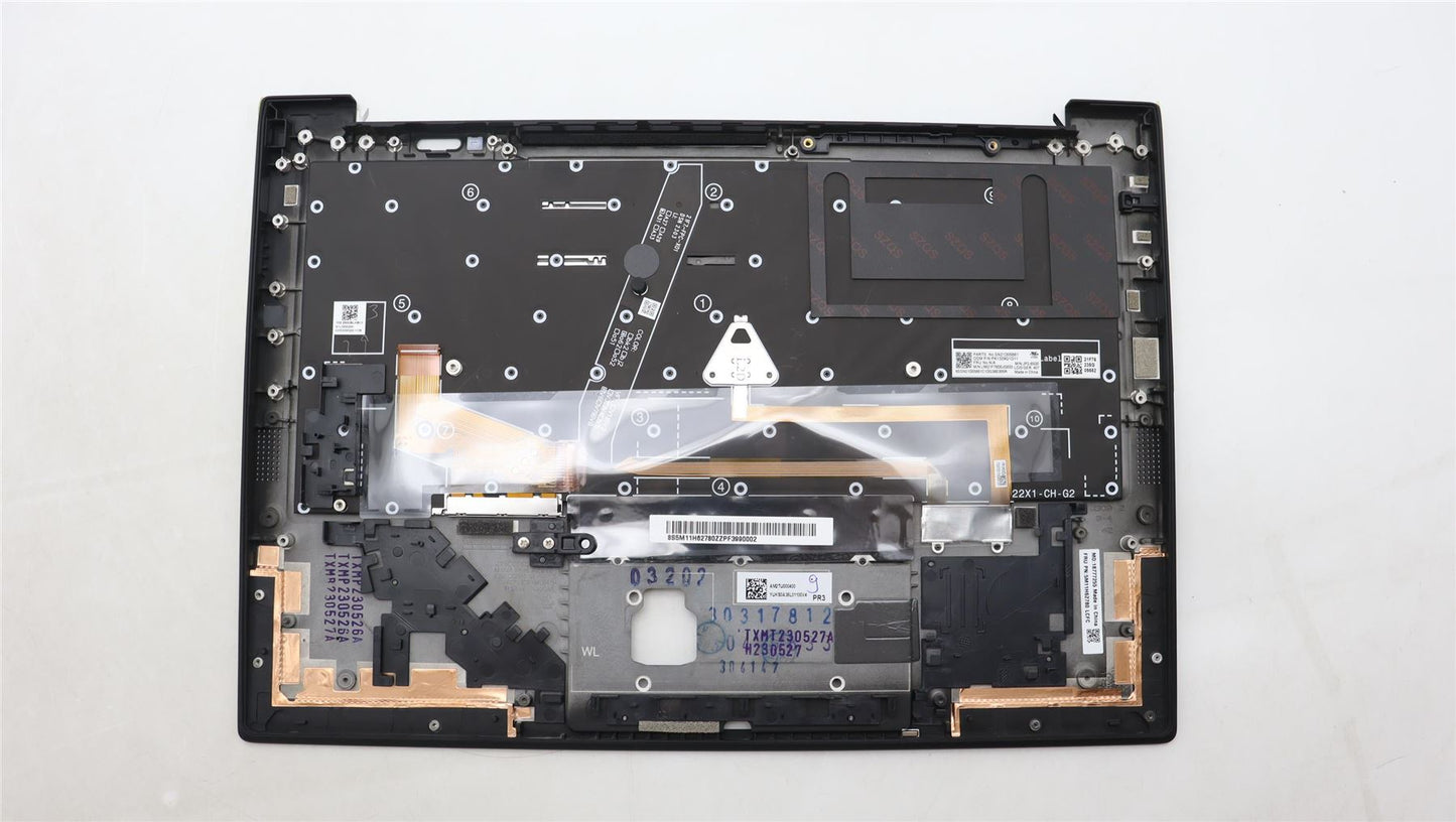 Lenovo ThinkPad X1 11th Gen Palmrest Cover Keyboard German Black 5M11H62780