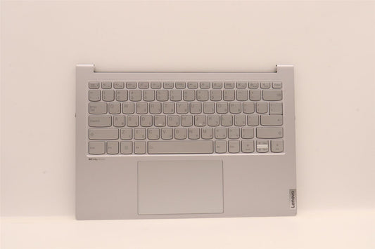 Lenovo Yoga 7 14IAH7 Palmrest Cover Touchpad Keyboard Hebrew 5CB1J19801