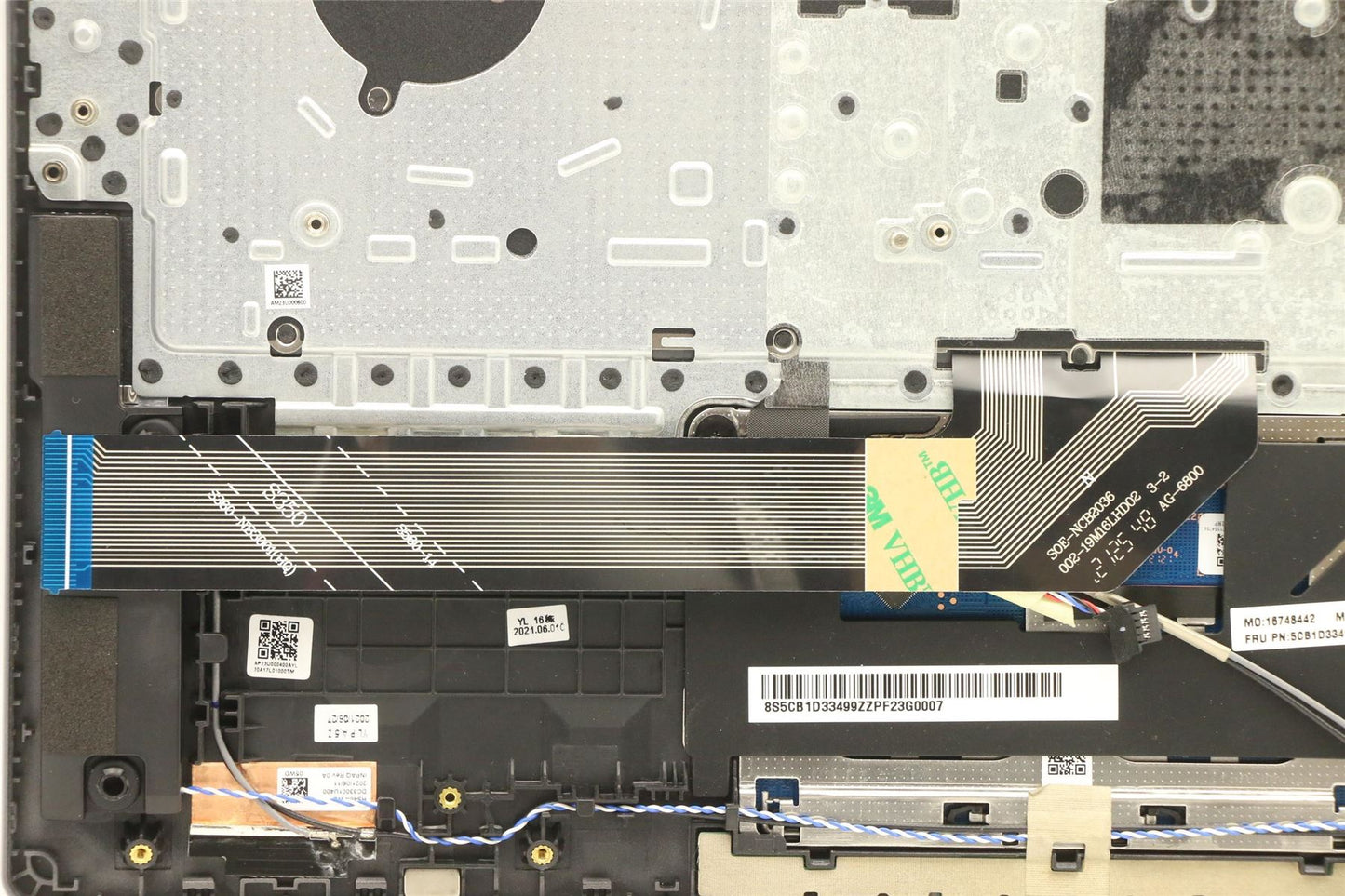 Lenovo Upper Case ASM_SPA L82M8 GY NBL 5CB1D33499