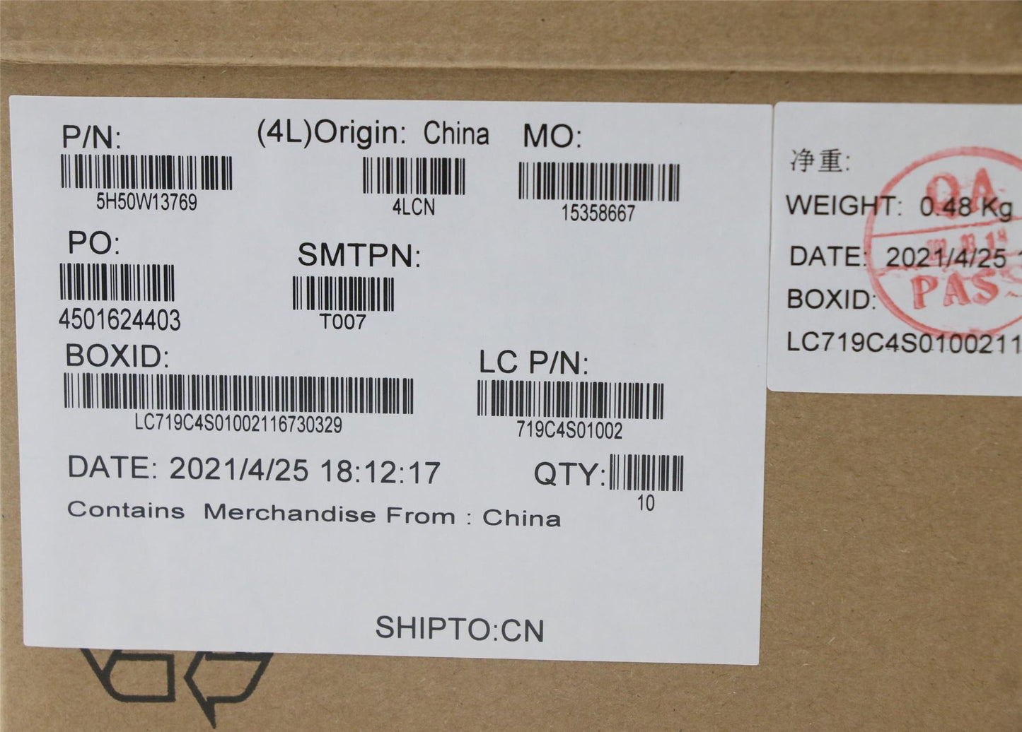 Lenovo ThinkPad T14s Gen 2 ODD Optical Disk Drive Latch Kit 5H50W13769