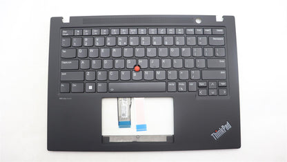 Lenovo ThinkPad T14s Gen 4 Palmrest Cover Keyboard US Europe Black 5M11L59469