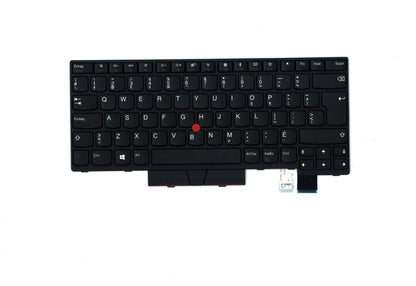 Lenovo ThinkPad T480 Keyboard Canadian French Black 01HX301