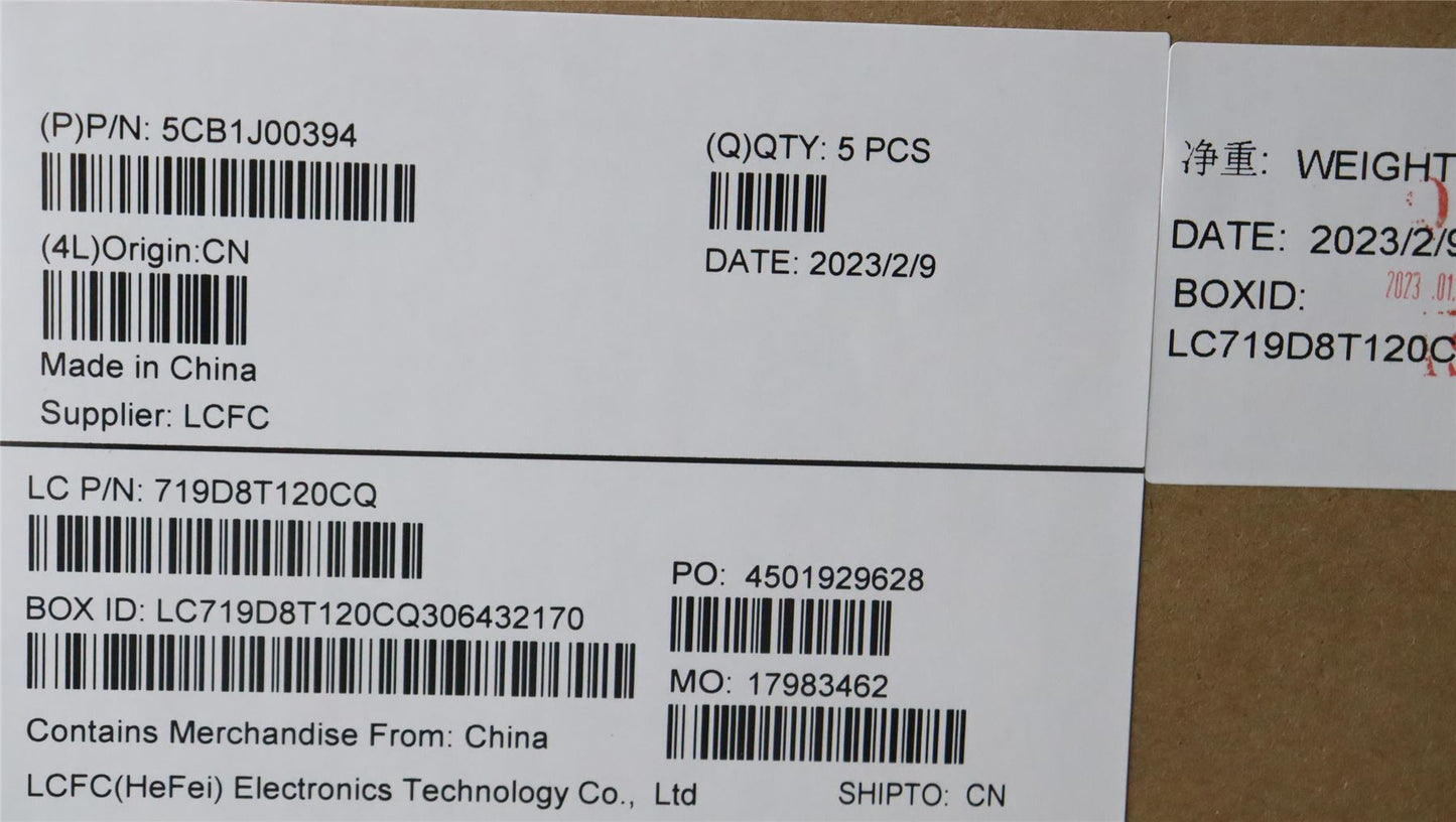 Lenovo Upper Case ASM_PORL82SFFP_CG_BL_PC 5CB1J00394