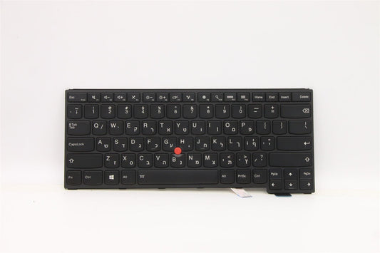 Genuine Lenovo ThinkPad Yoga 460 P40 Keyboard Hebrew Black 00UR214 00UR251