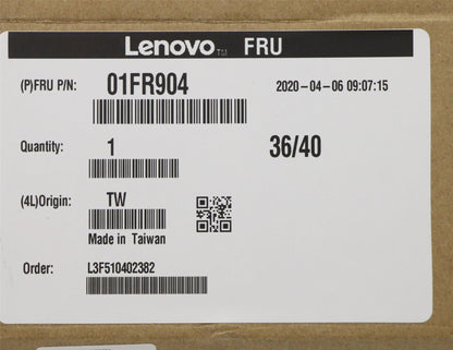 Lenovo SSD INT Teton Glacier 256G PCIe 2280 SSD 01FR904