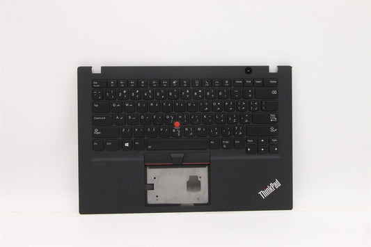 Lenovo ThinkPad T14s Keyboard Palmrest Top Cover Arabic Black Backlit 5M10Z41247
