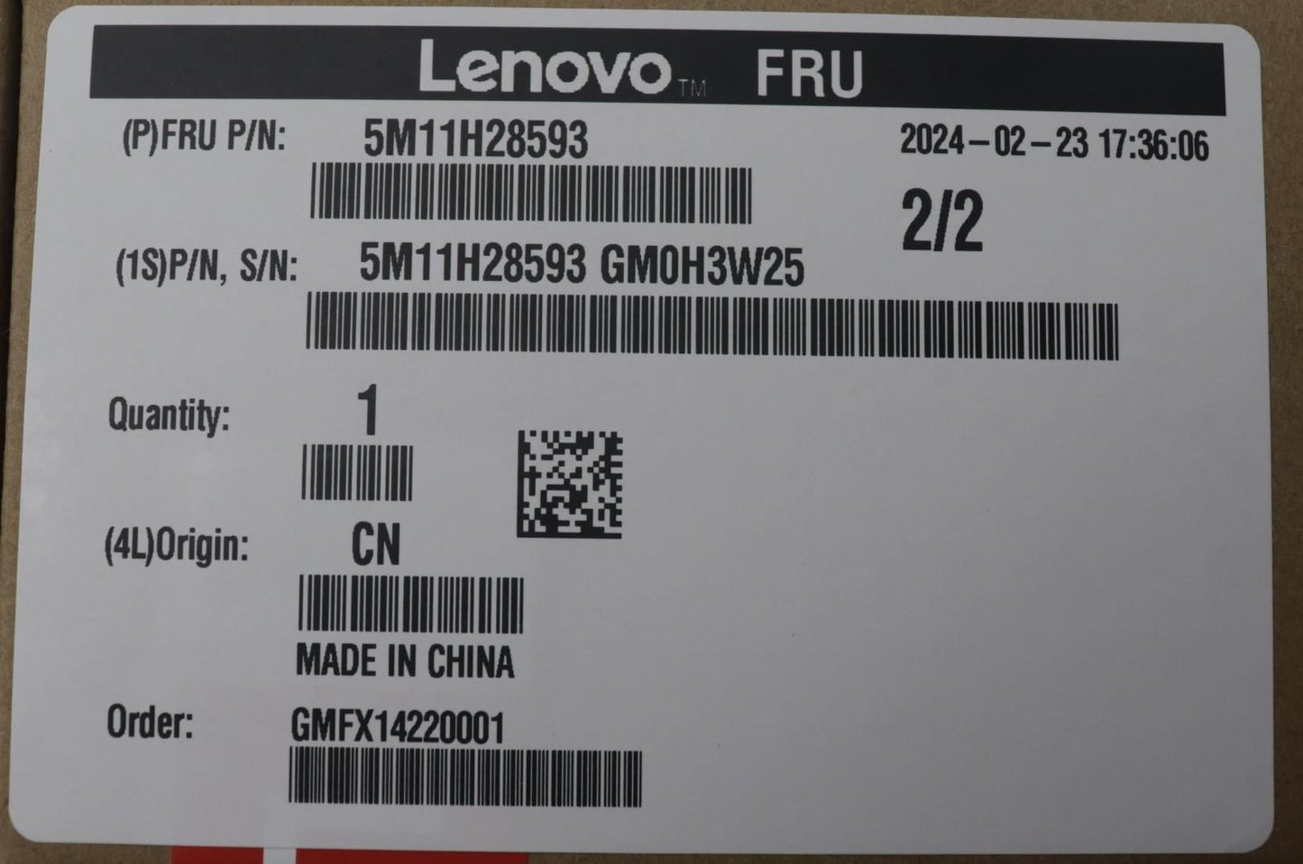 Lenovo MECH_ASM Bol MYLAR-OEM KIT 5M11H28593