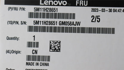 Lenovo Rear I/O Shielding,T580,AMD 5M11H28651