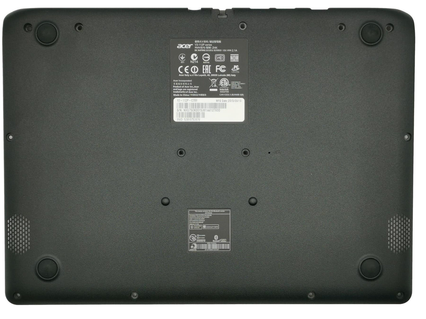 Acer Aspire B115-M B116-M ES1-111M ES1-131 Bottom Base Lower Cover 60.MSNN7.032