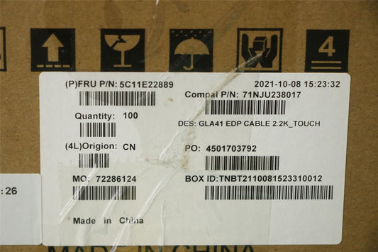 Lenovo EDP cable C82L7 for 2.2K for touch 5C11E22889
