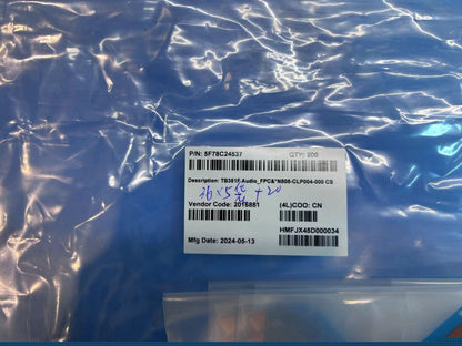 Lenovo TB351F Audio_FPC&*N808-CLP004-000 CS Audio FPC Board 5F78C24537
