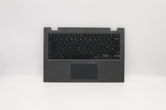 Lenovo Chromebook S345-14AST 14e Tastatur Handballenauflage Obere Abdeckung UK Grau 5CB0S95250