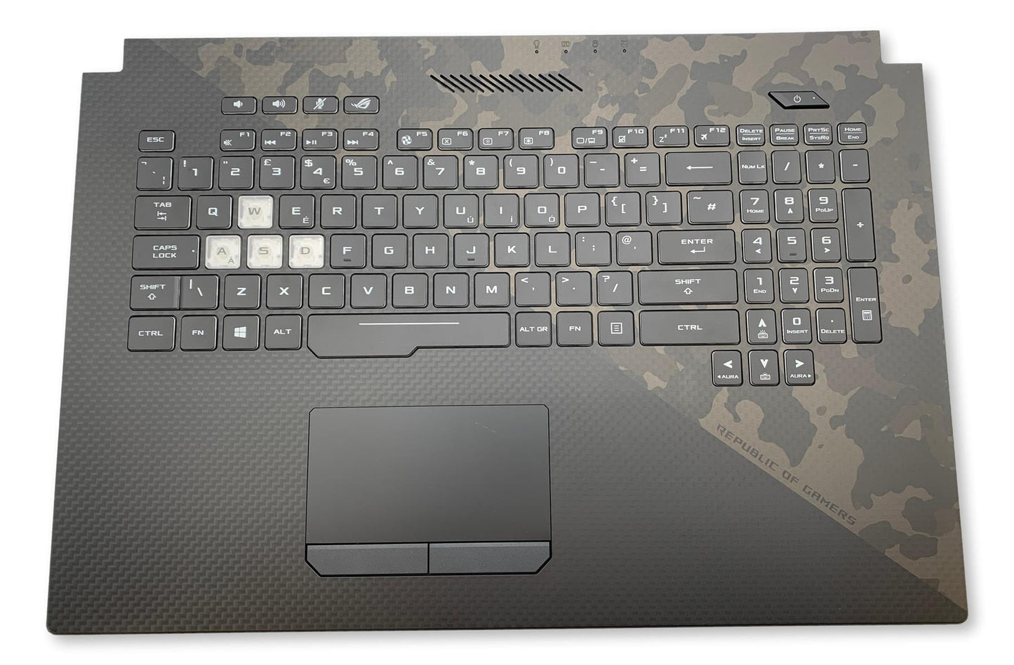 Asus GL704GM Keyboard (Uk Module (W/Tp) 90NR00N1-R30280