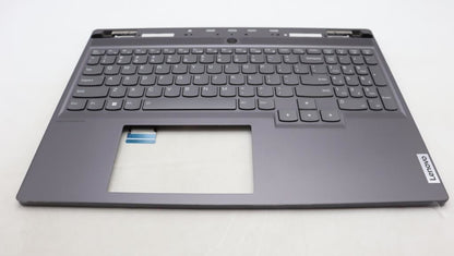 Lenovo Legion S7 16APH8 Palmrest Cover Touchpad Keyboard US Grey 5CB1L68021