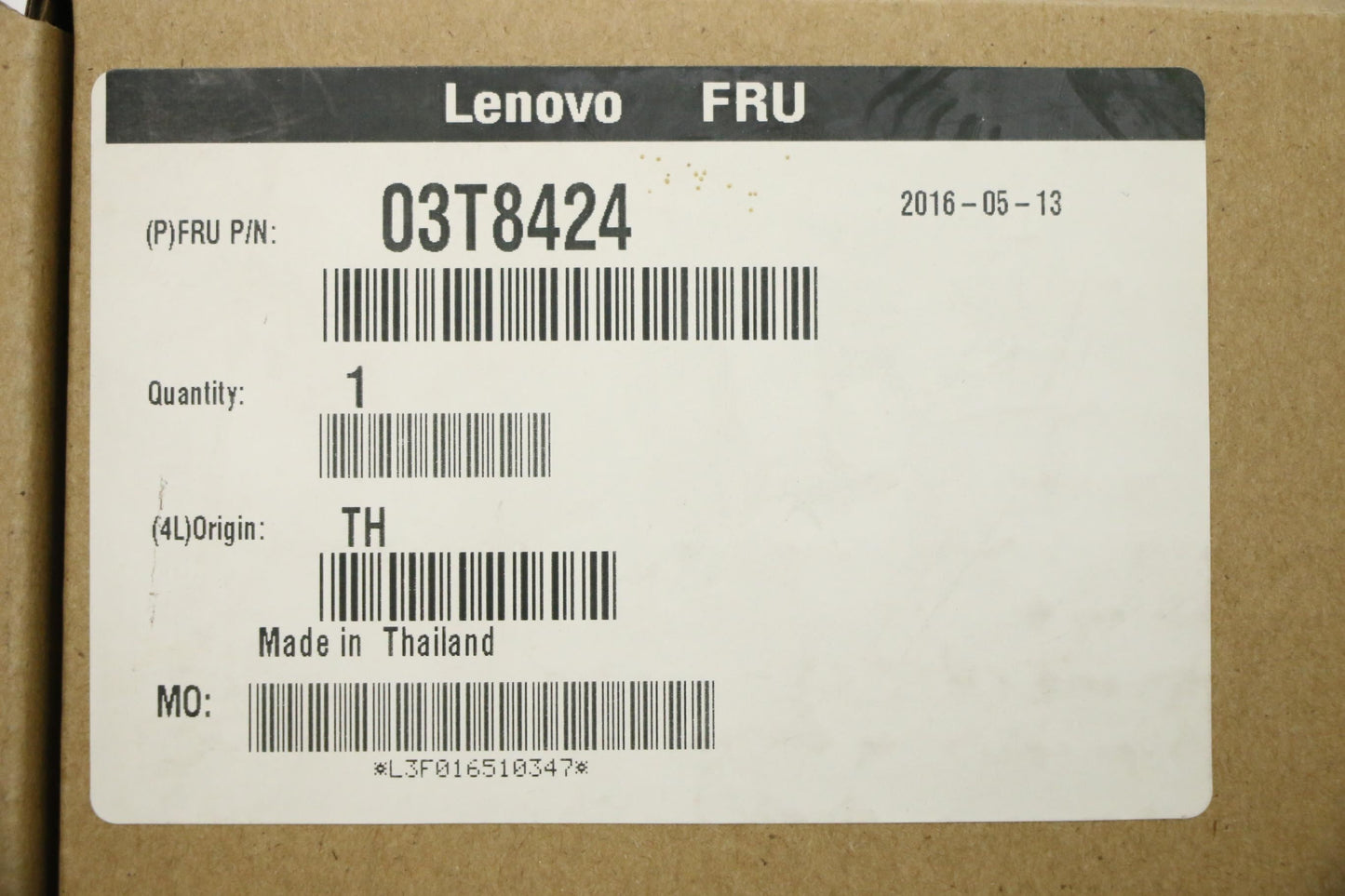 Lenovo FRU 82574L Gigabit CT2 Intel Board 03T8424