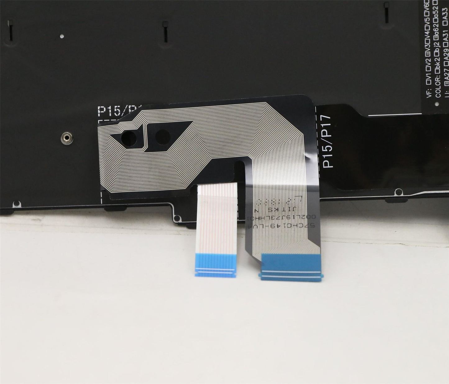 Lenovo MECH_ASM KB w/KB Mlr Num BL(CHY)IND ENG 5M10Z54398