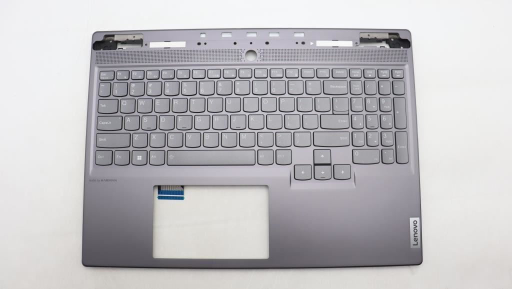 Lenovo Legion S7 16APH8 Palmrest Cover Touchpad Keyboard US Grey 5CB1L68021