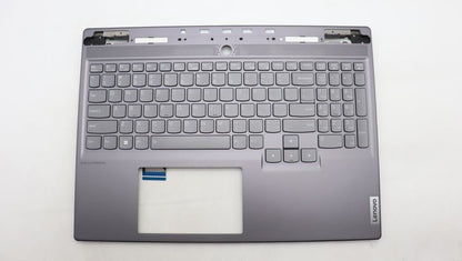 Lenovo Legion S7 16APH8 Palmrest Cover Touchpad Keyboard US Grey 5CB1L68021