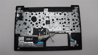 Lenovo ThinkPad E16 Gen 1 Palmrest Cover Keyboard Swiss Black Backlit 5M11J05717
