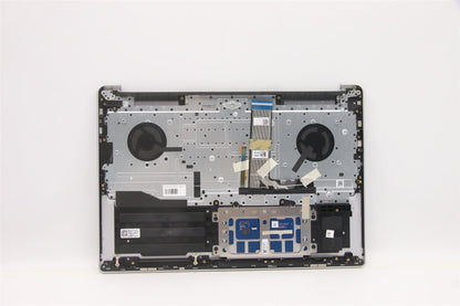 Lenovo Pro 5 Pro-16ACH6 Keyboard Palmrest Top Cover Hungarian Silver 5CB1C74947