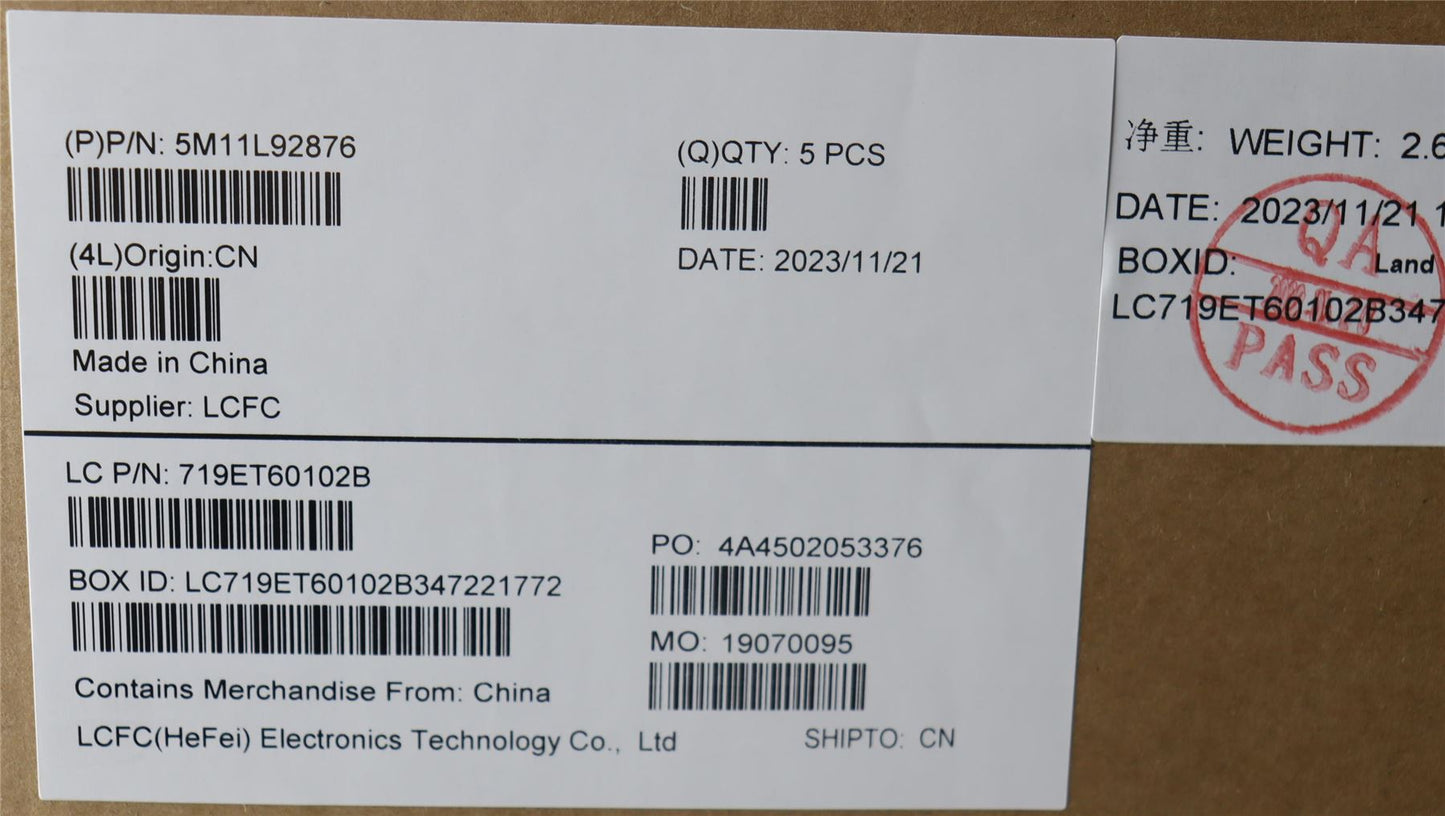 Lenovo  5M11L92876 5M11L92874 5M11L92875 5M11L92877